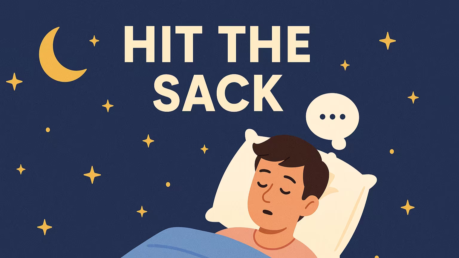 「Hit the sack」の意味と使い方｜ネイティブが使う「寝る」の口語表現